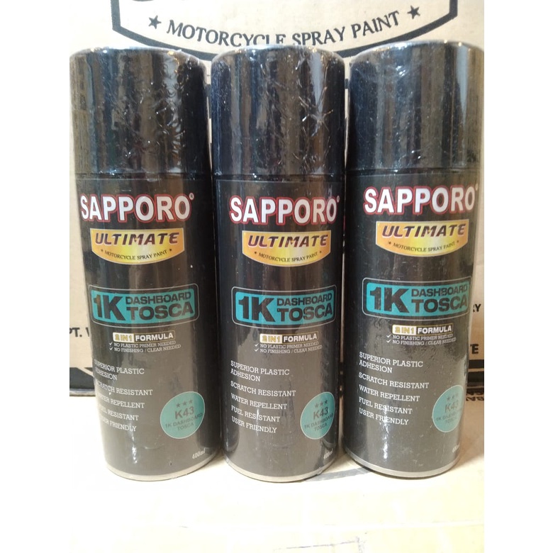 cat spray pilok pilox cat semprot sapporo ultimate saporo ultimate k43 1k dashboard tosca 400ml cat bodi kasar motor mobil