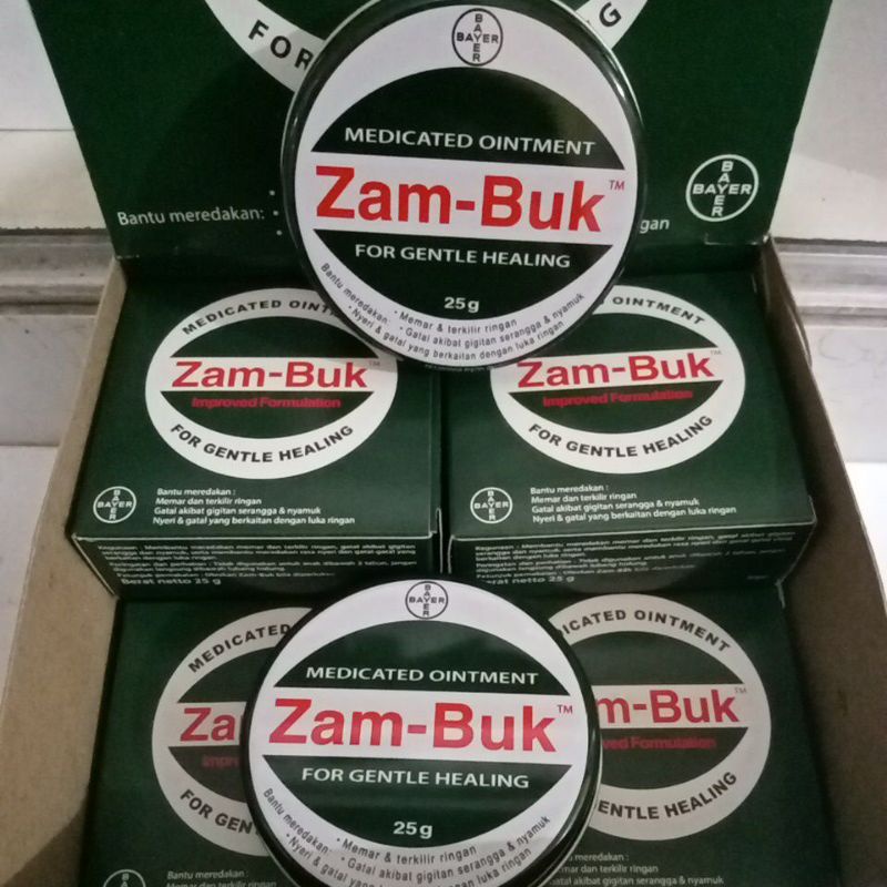 Jual Zambuk Medicated Ointment 25gr Shopee Indonesia