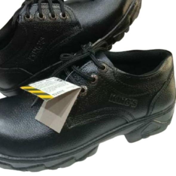 sepatu safety king - Hitam, 38