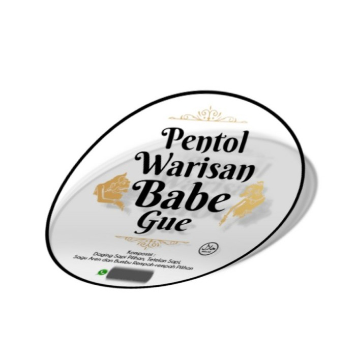 

Cetak Label Stiker - Die Cut (3cm, 5cm, 7cm)- Vinyl Transparant