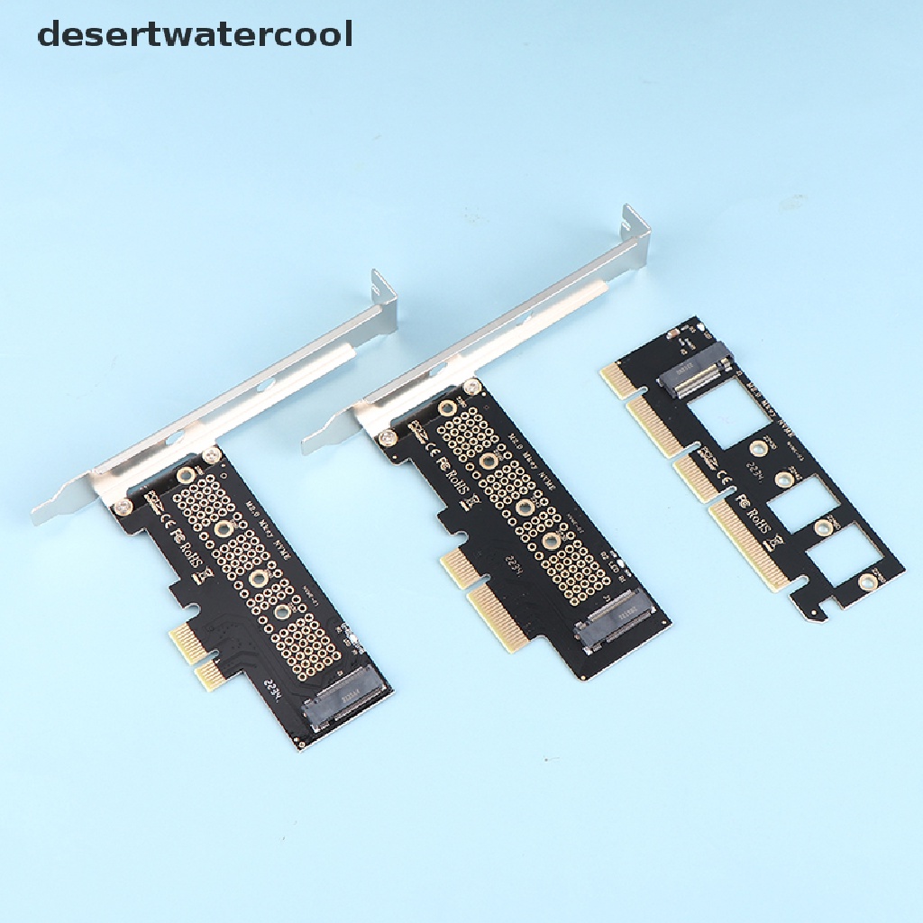Deid 1 Set Adapter Card M.2 NVMe SSD Ke PCIE 3.0 X16 / X8 / X4 / X1 Untuk Komputer Desktop