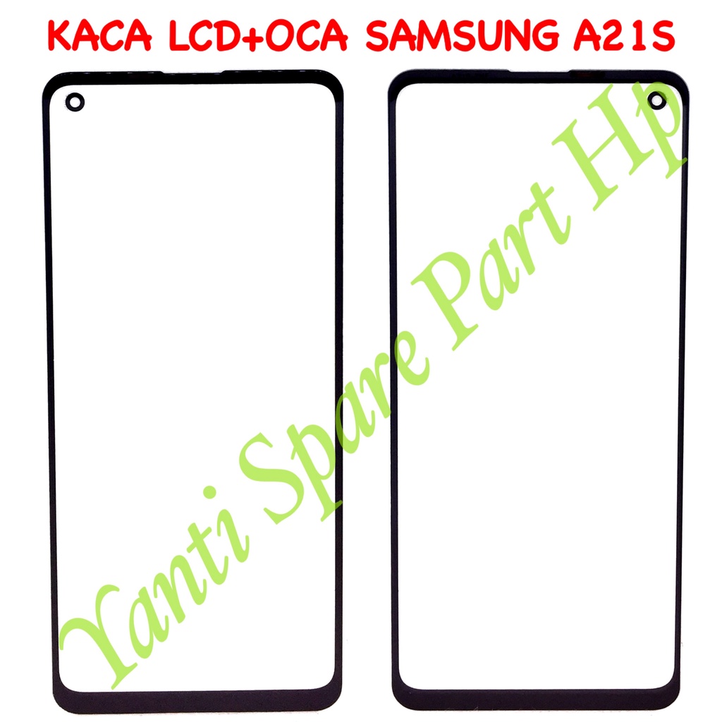 Kaca Lcd Plus Oca Samsung A21 A21S A215 A217 Original Terlaris New