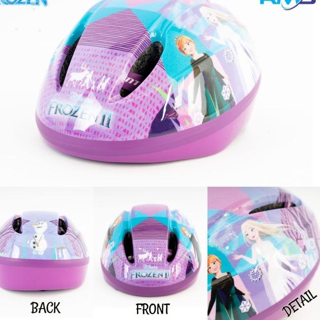 Helm sepeda anak element karakter frozen