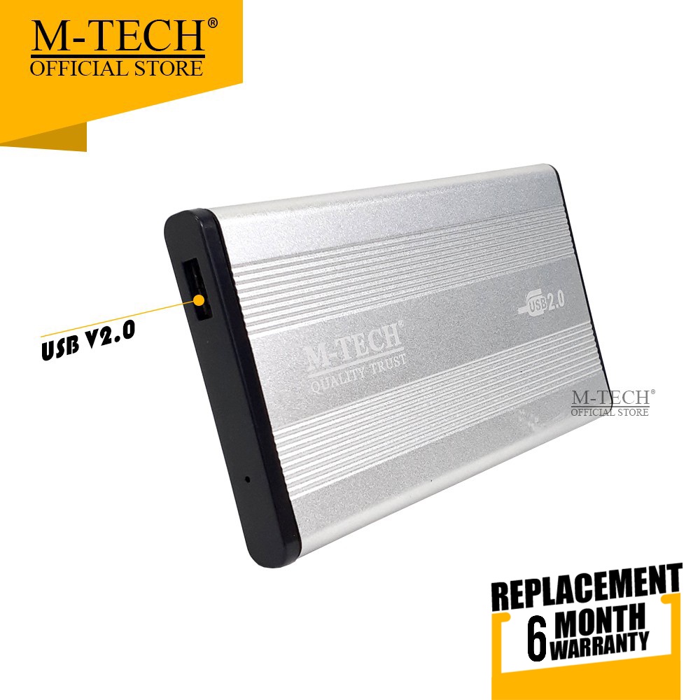 M-TECH ORIGINAL Casing Harddisk IDE Ekternal 2.5 IDE USB 2.0 / Case HDD IDE 2.5 External High Speed