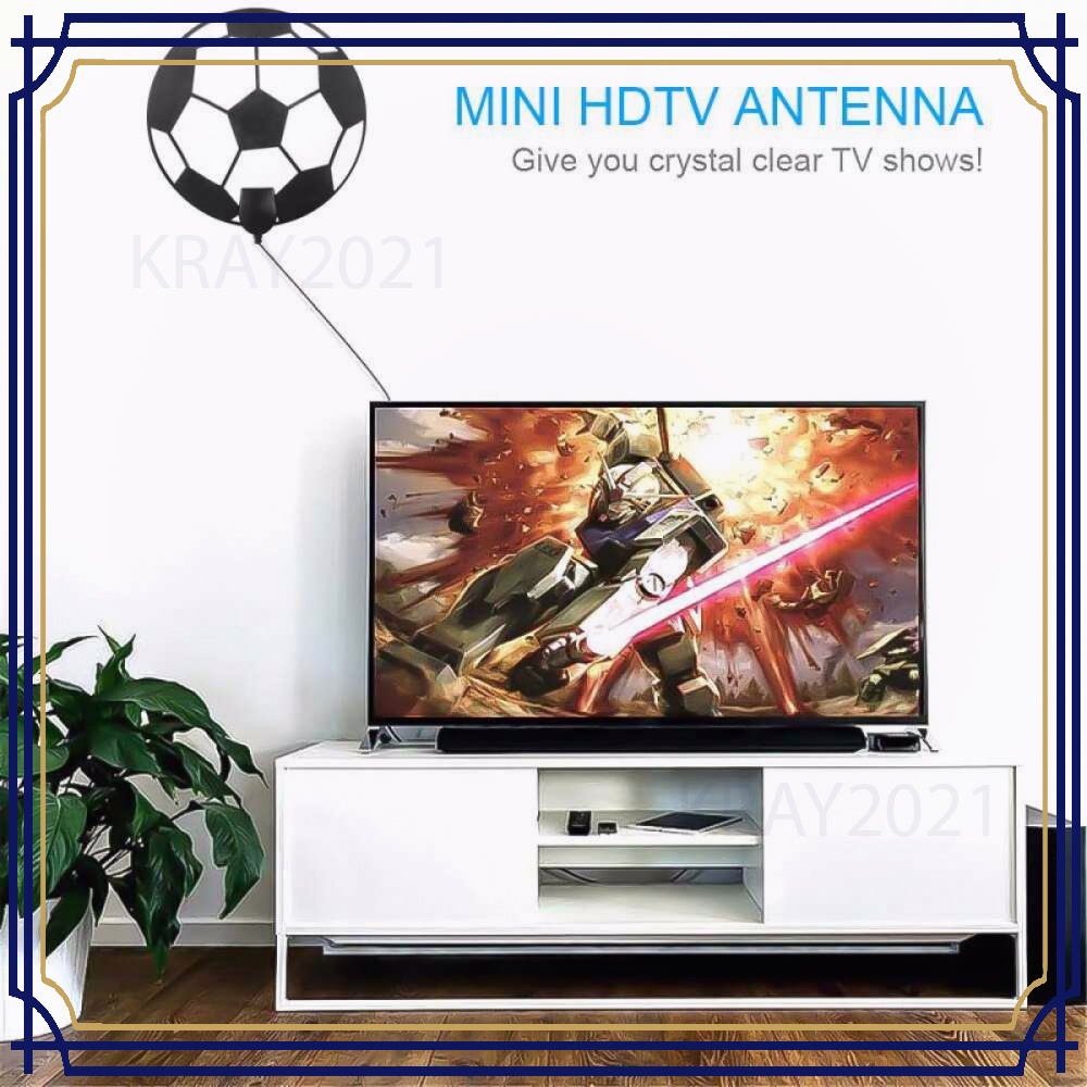 Antena TV Digital DVB-T2 High Gain 25 dB TV976