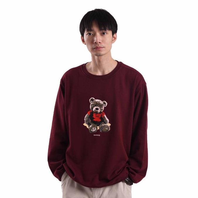 SALE Roughneck SS188 Maroon Kiddy Joy Crewneck