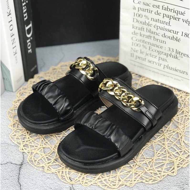 Flatslop 8772 sendal wanita import realpict