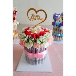 MONEY CAKE KUE UANG ULANG TAHUN | Birthday cake | kue uang ultah | kado ulang tahun | hadiah  kue uang| buket uang | money buket | money tower cake | bloombox | kue uang jakarta | money cake jakarta  / moneycake 2 tingkat / kue ulta tingkat
