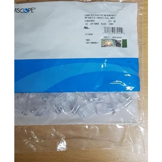 AMP Commscope Connector RJ45 Cat5 RJ-45 Cat.5e