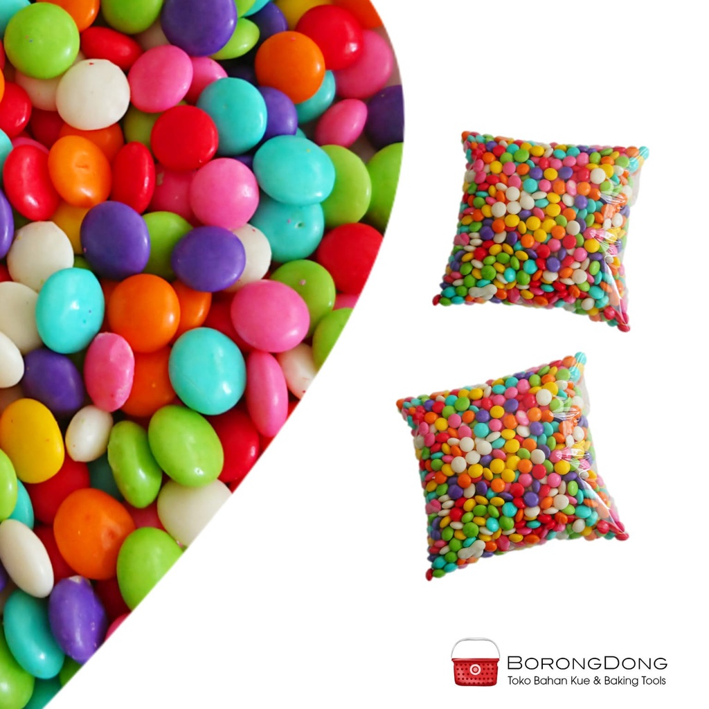 

Elmer Chocochips HR Colour (Repack 100g - 500g ) / Cochochip Warna