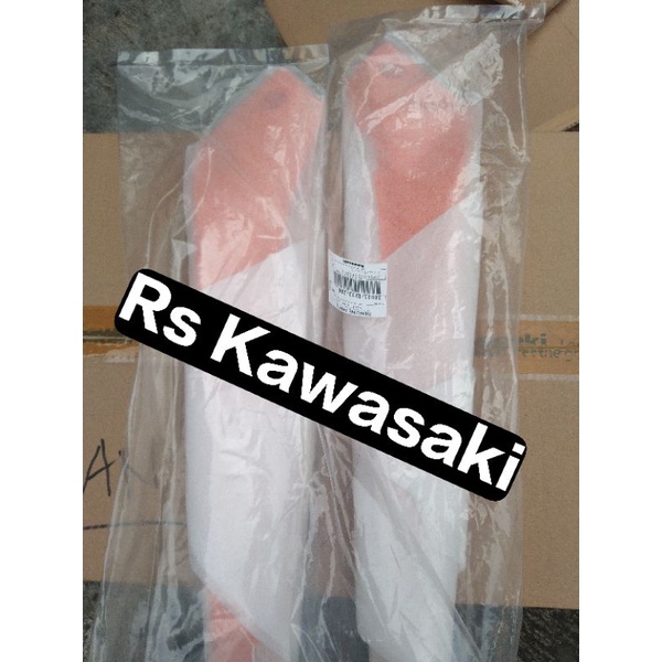 cover body belakang kawasaki ksr 110 orange satu set original