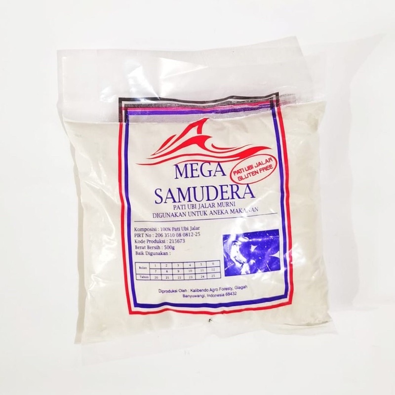 

Mega Samudera Tepung Pati Ubi Jalar 500gr