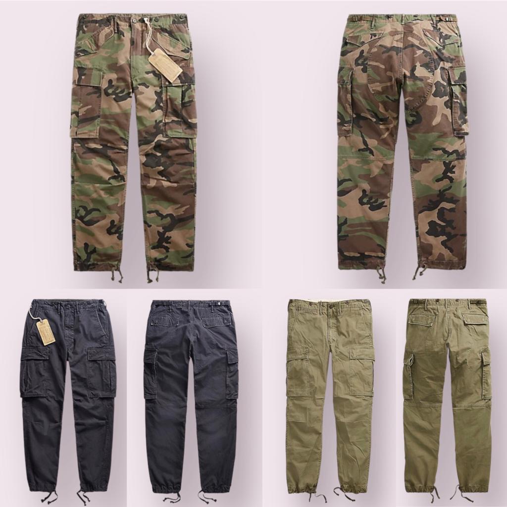 ORIGINAL RRL SURPLUS POPLIN CARGO PANTS / CELANA PANJANG PRIA By POLO RALPH LAUREN