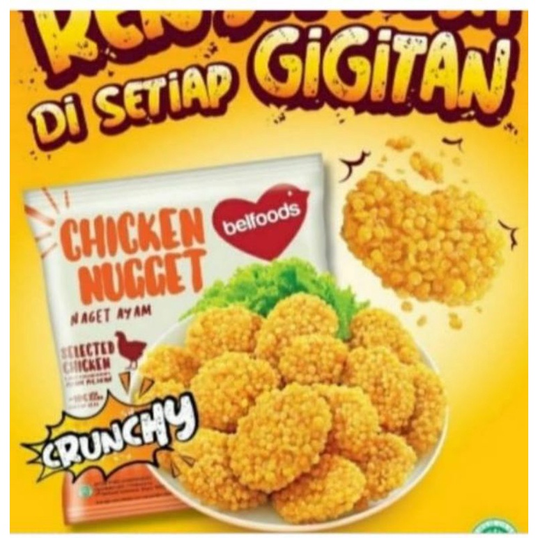 

Nugget belfoods kemasan Ekonomis ( tanya stok chat admin)