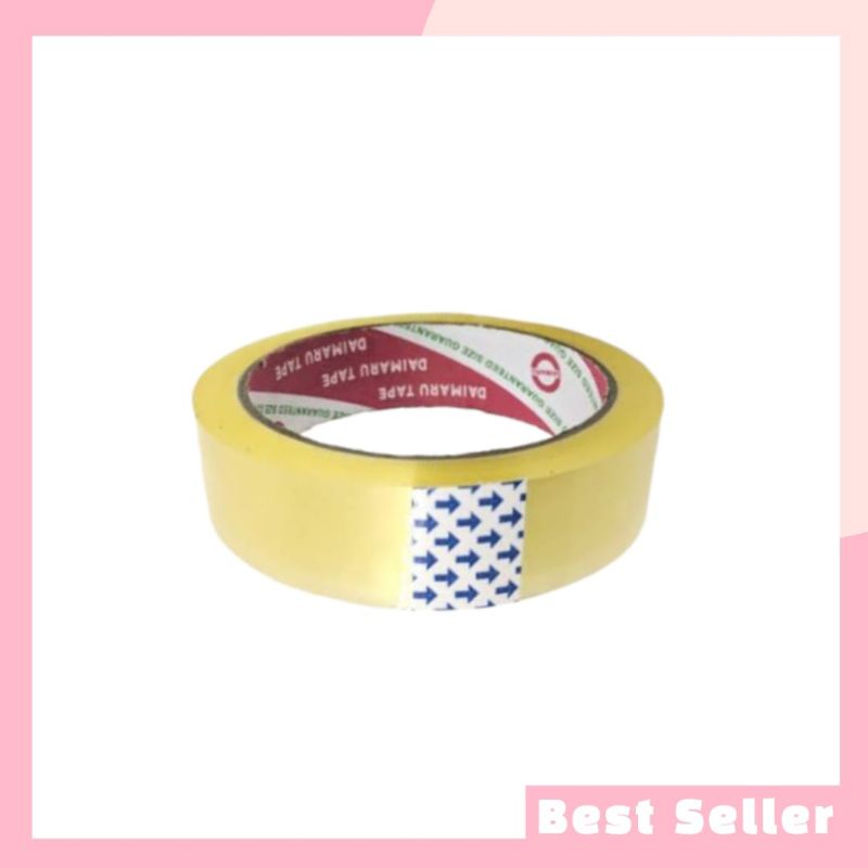 

Isolasi Lakban Selotip Bening 1 Inch Satuan