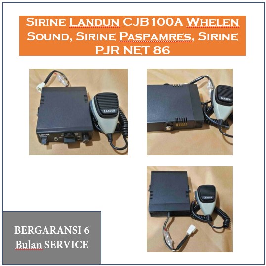 Sirine Landun CJB100A Whelen Sound Jual Sirine Paspamres Sirine PJR NET 86 Sirine Suara Bagus Murah 