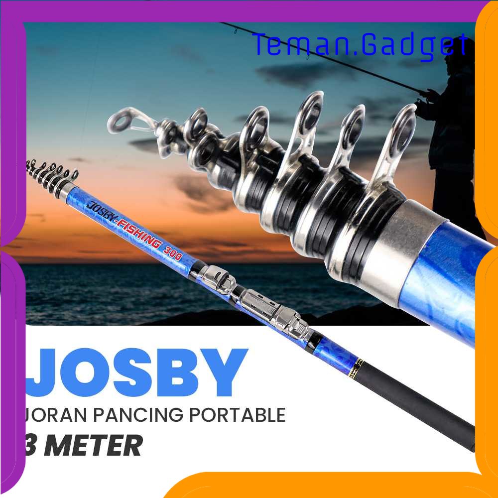 TG-PCN JOSBY Joran Pancing Portable Telescopic Fishing Rod 3 m - G7