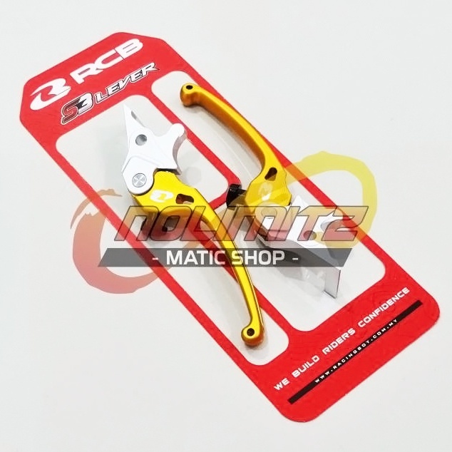 Handle Rem RCB Racing Boy S3 Yamaha Aerox 155 Lexi Freego