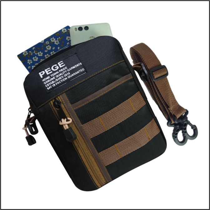Tas Selempang Bahu Pria Pege Model Casual - PG 8933