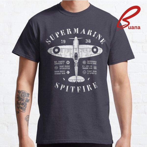 Kaos Pria Supermarine Spitfire 2050