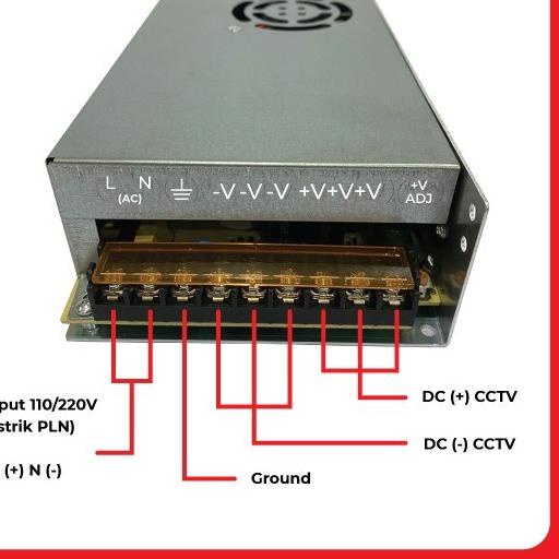 Adaptor Jaring 12V 20A