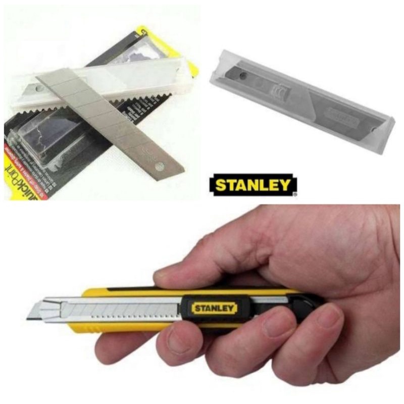 

Isi refil Cutter 9mm Staney l11-300H S-O Knife Blades 10pcs stanley