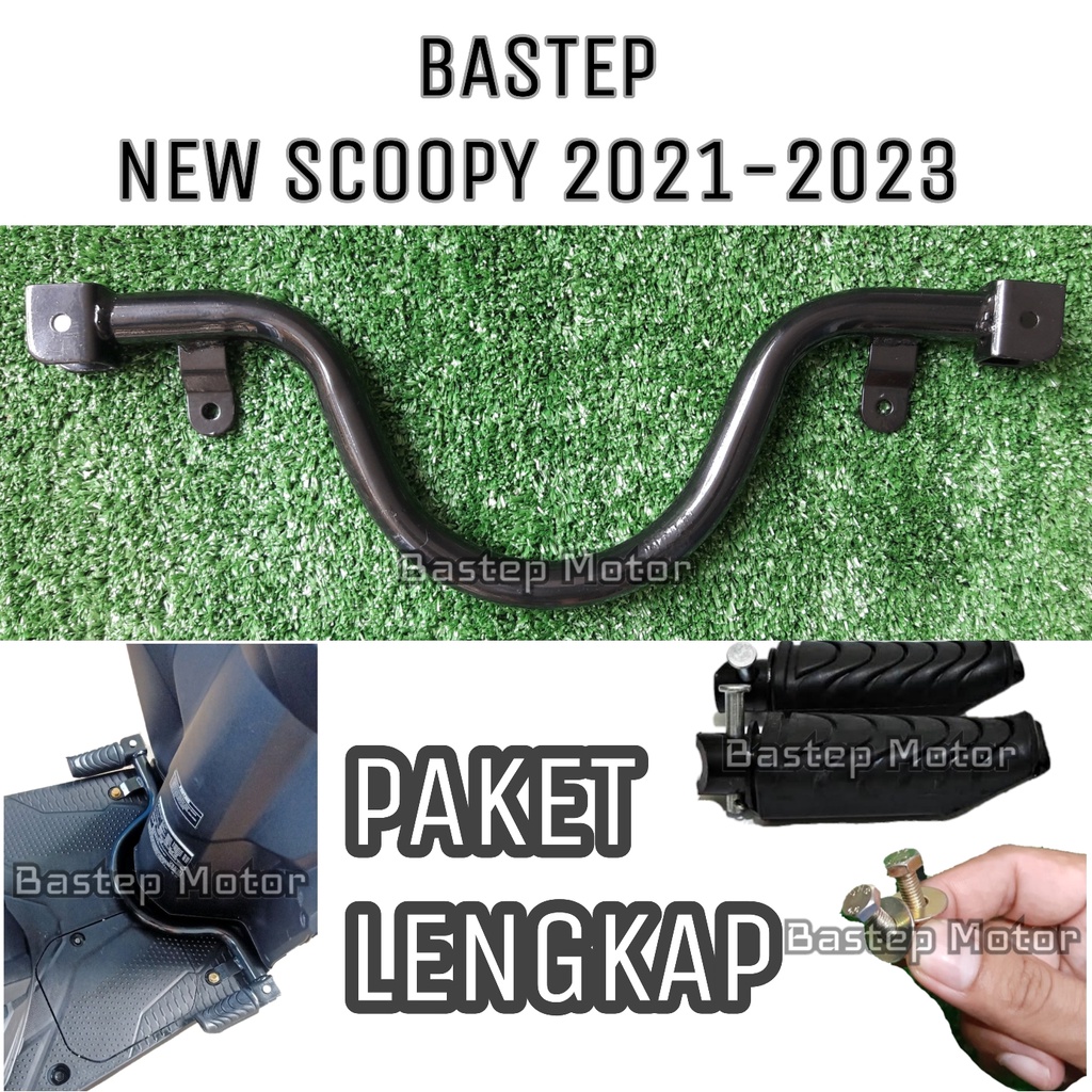 BASTEP DEPAN FOOTSTEP PIJAKAN KAKI HONDA SCOOPY PRESTIGE 2021-2023