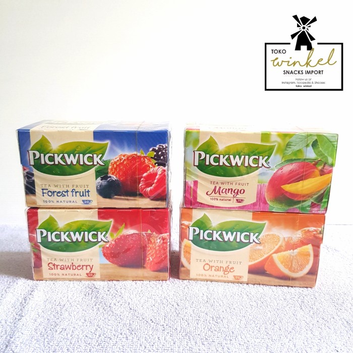 

TEH PICKWICK BUAH FRUIT TEA, ISI 20 PCS