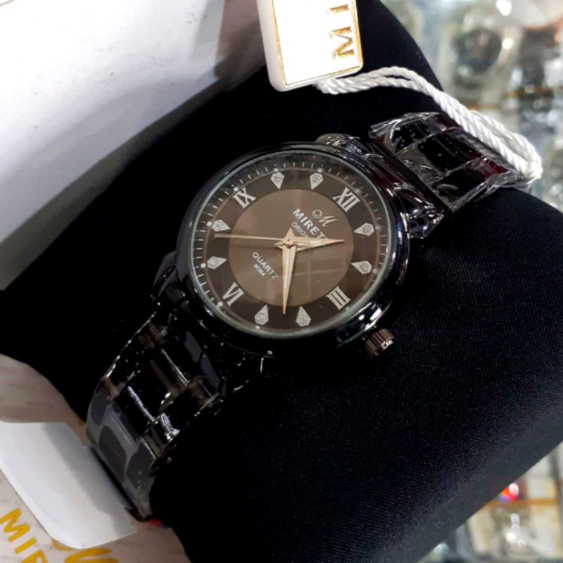 Jam Tangan Wanita Mirete Original Tahan Air | Rantai Stainlees Steel Free Batrai Cadangan | JAM Tangan Kasual Wanita Quart Analog Sprorty Elegan Mirete Original Rantai STAINLEES Steel | Jam Tangan Fashion Wanita Water Resistantce