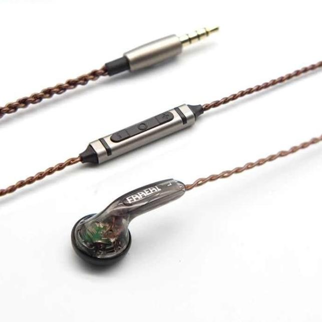 FAREAL -Iris - 32 Ohm - Earbud Mic Version - transparant