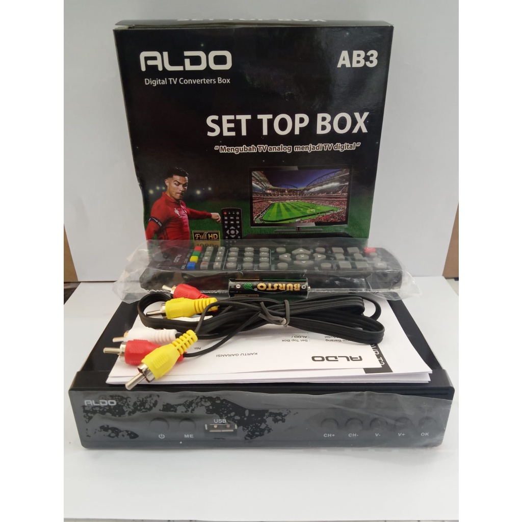 TV Digital Receiver Set Top Box STB 03 Full HD 1080p - STB