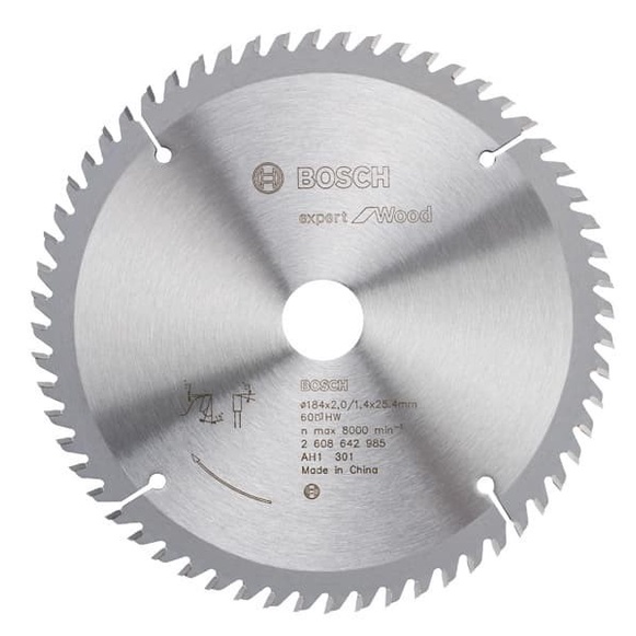 BOSCH Circular Saw Blade For Wood / Mata Gergaji Kayu 12&quot; X 24 T (023)