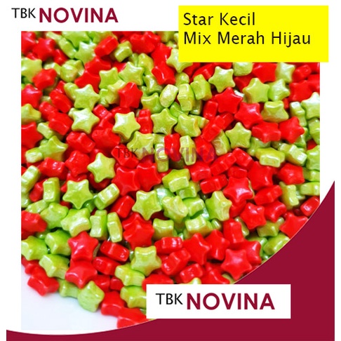 SPRINKLE KUE / TRIMIT HIASAN KUE STAR BINTANG LOVE