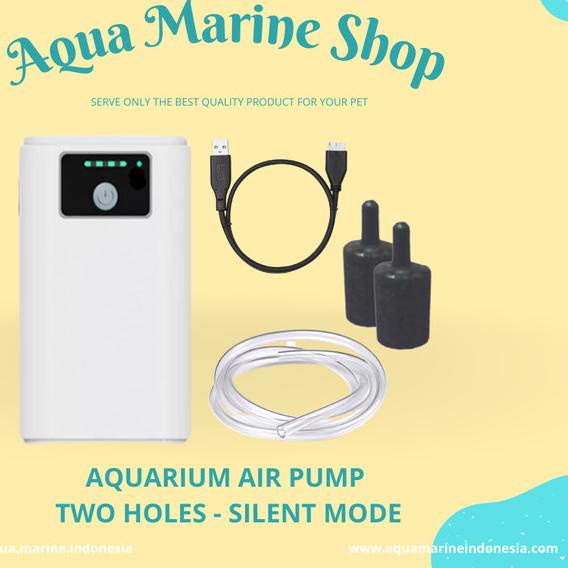 AERATOR 2 LUBANG ACDC / AERATOR AC DC / AERATOR ACDC / POMPA UDARA USB - NON-PAKET