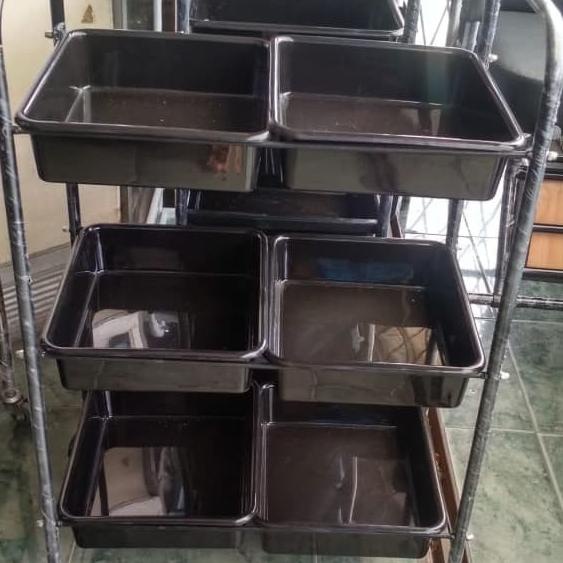 Troly Salon, Rak Dorong, Rak Salon