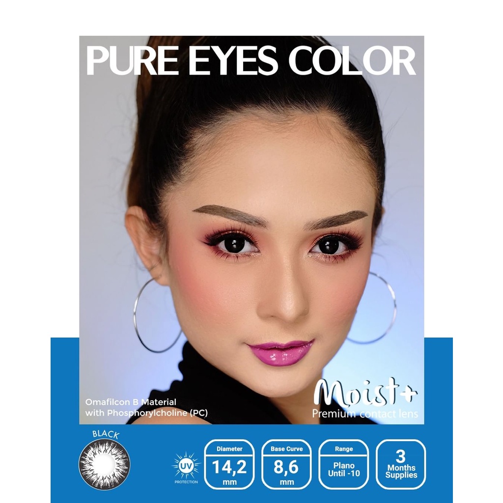 SOFTLENS / SOFLENS / PURE EYES COLOR MOIST+ BISA MINUS