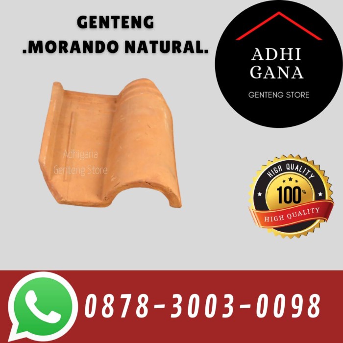 Genteng Morando Natural / Genteng Tradisional Murah