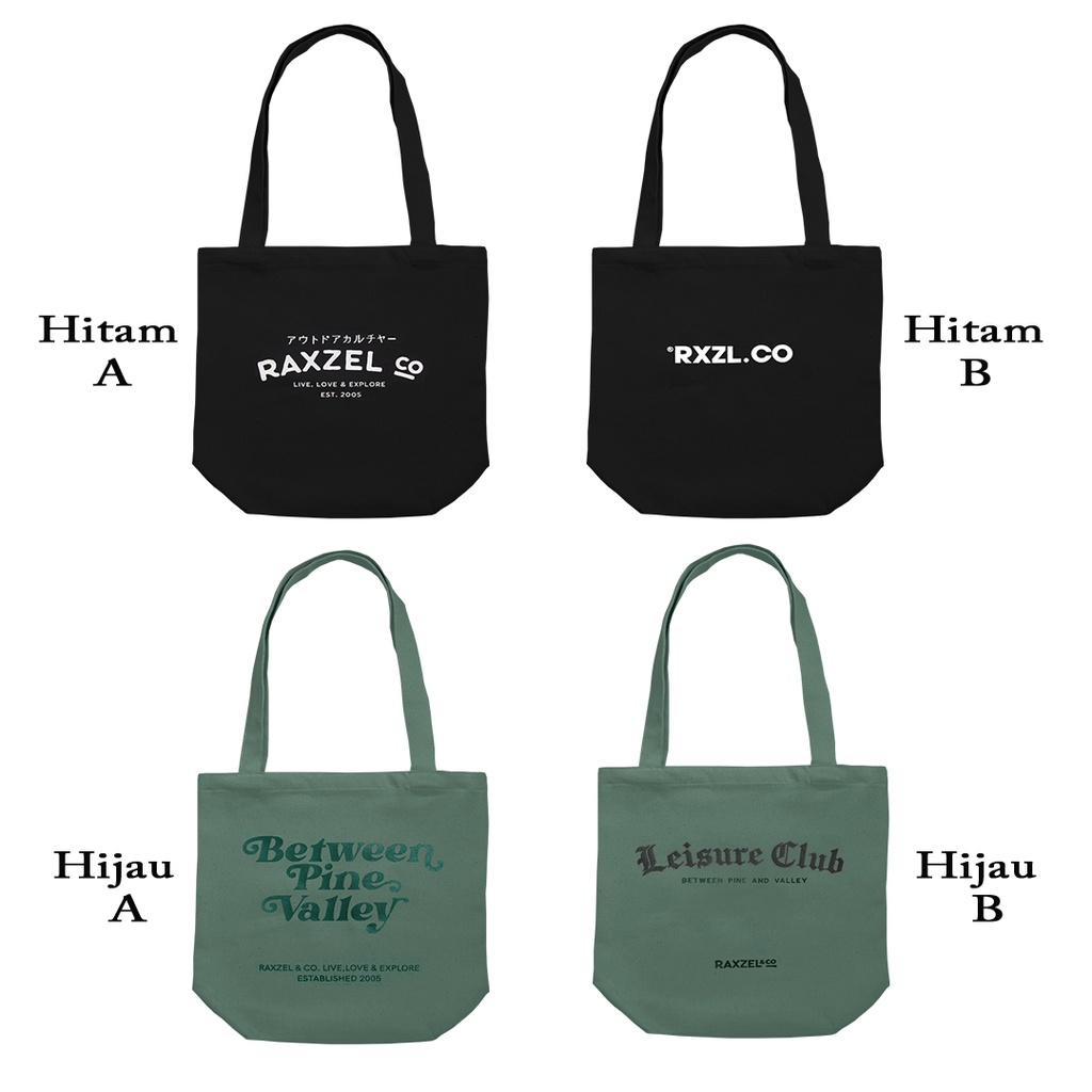 Raxzel Totebag Canvas Explore Series