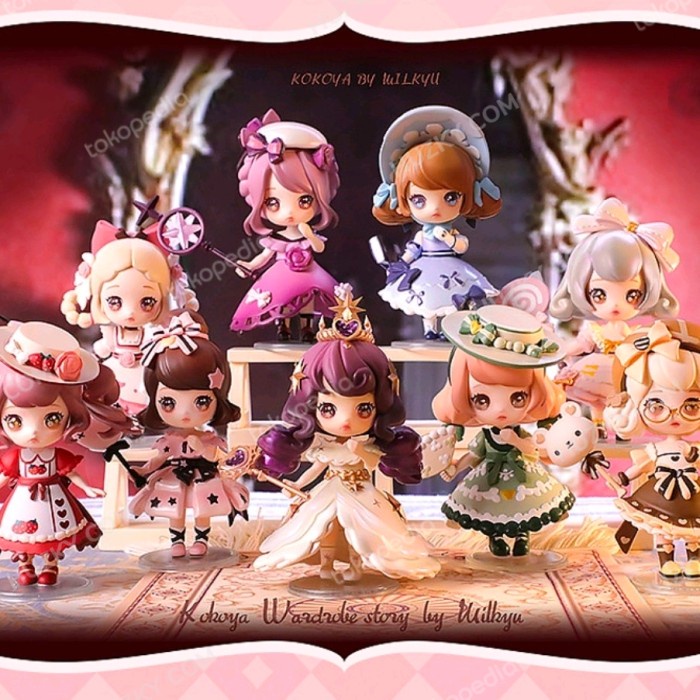 Blind Box KOKOYA WARDROBE STORY Figure Ornament (8 Kar + 1 HIDDEN)
