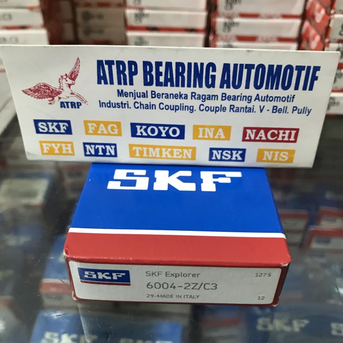 BALL BEARING 6004 2Z/C3 SKF