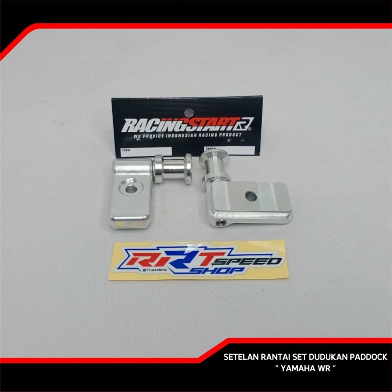 KUPINGAN ARM / SETELAN RANTAI SET DUDUKAN JALU PADDCOK NINJA FIZ 125Z WR MX KING DLL