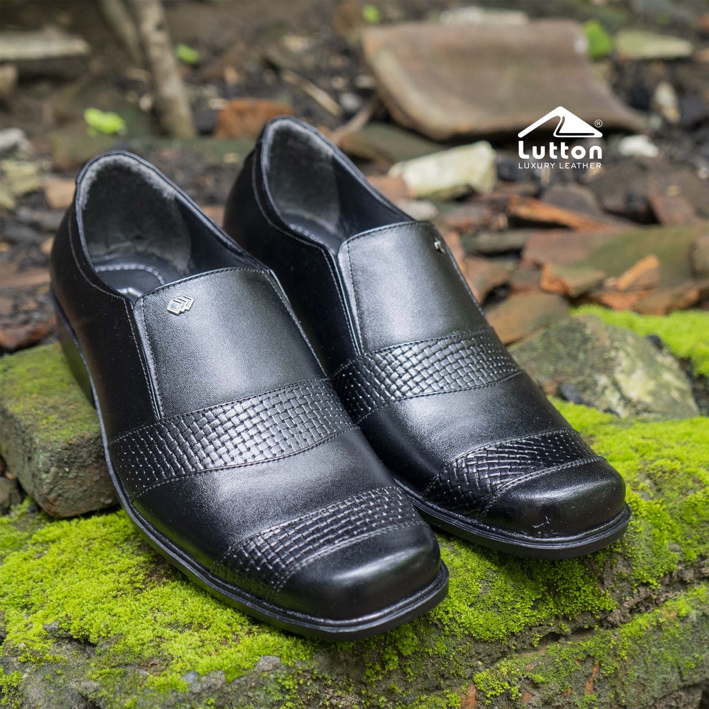 LUTTON SEPATU PRIA PANTOFEL BJ 02 TERBARU 2023