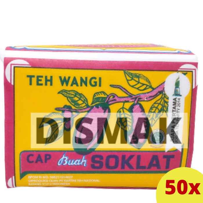 

TEH WANGI CAP BUAH SOKLAT 50 X 40 GRAM