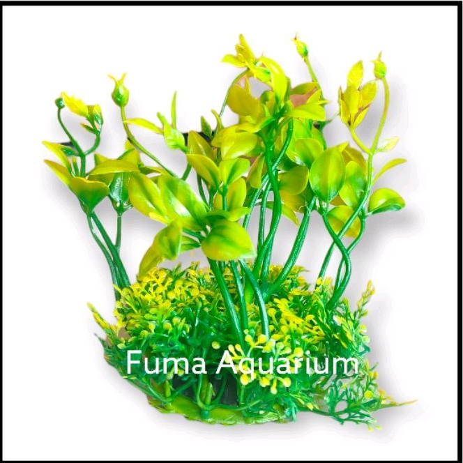 Tanaman Plastik Import Sakkai Pro No.3 Random Hiasan Dekorasi Akuarium Aquascape Harga per 1 pcs