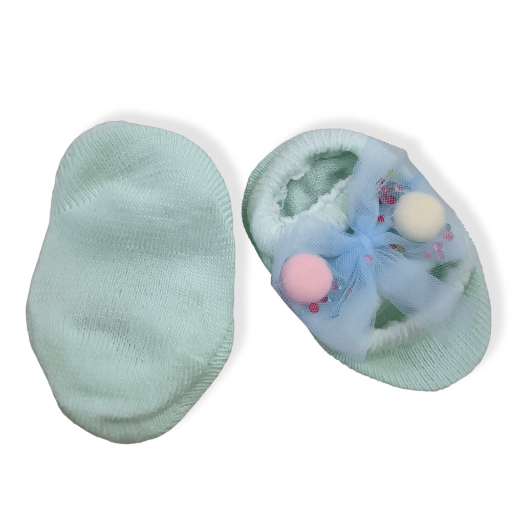 Kaos Kaki Bayi Newborn Model Boneka 3D Motif Lucu