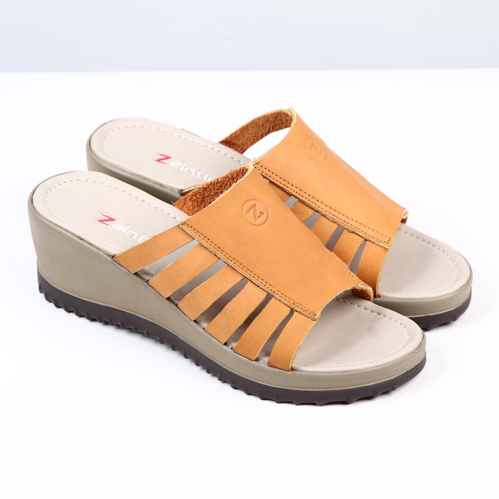 Zeintin - Sandal Wanita Kulit  Sandal wanita Slop Wanita Sandal Widges  Baru WR