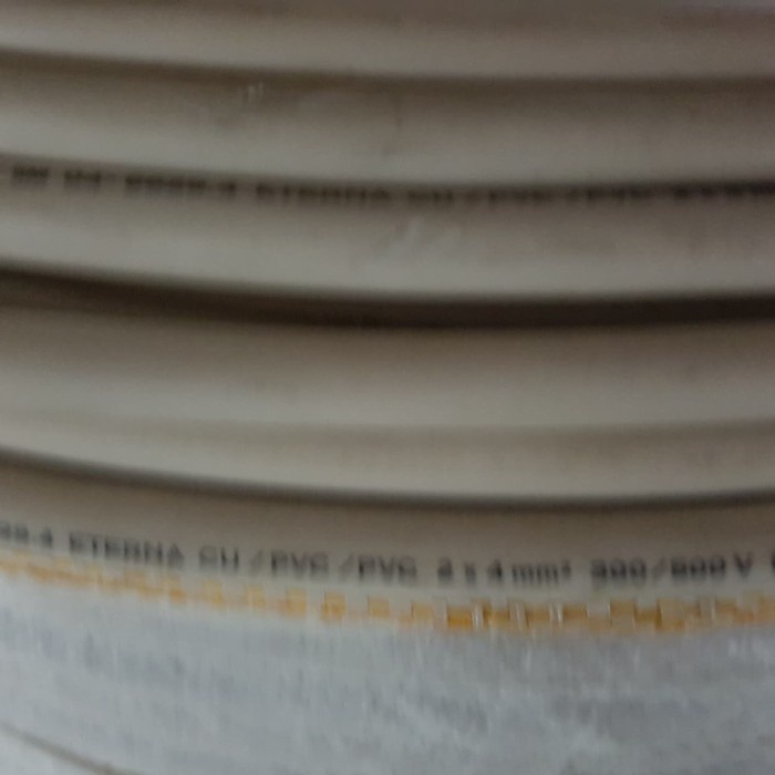 Kabel Nym 2X4 Eterna (Meteran) Kabel Nym 2X4Mm Eterna (Meteran) Cod