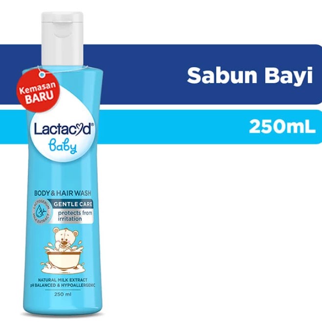 *Lailai* LACTACYD Baby Cleansing and Moisturizing Sabun Bayi 60ml / 150ml / 250ml / Gentle Care 60 ml 150 ml 250 ml 500 ml / Extra Milky 60ml - Sabun Menjaga Kelembaban Kulit Bayi