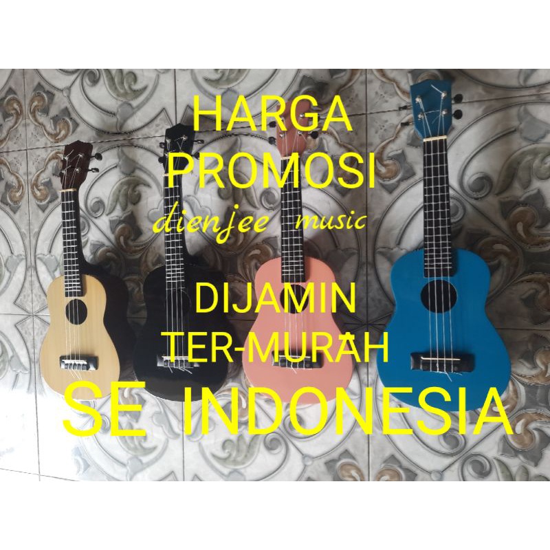 Ukulele Concert 23 inch Pake Senar Import / Gitar Ukulele High Quality