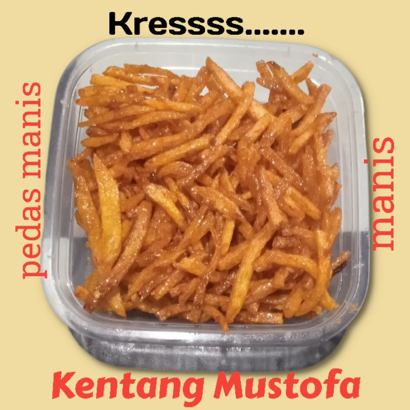 

kentang mustofa pedas manis kemasan ekonomis